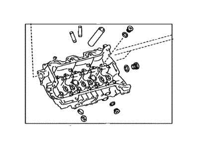 Lexus 11101-80017 HEAD SUB-ASSY, CYLIN