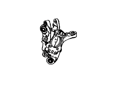 Lexus 42304-30130 Carrier Sub-Assembly, Rear