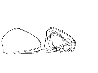 Lexus 8791A-11020-D3 Cover, Outer Mirror