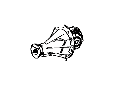 Lexus 41110-60A10 Carrier Assy, Differential, Rear