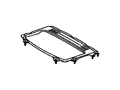 Toyota 63142-33020 Reinforcement, Roof Panel