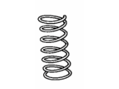 Lexus 48231-24130 Spring, Coil, Rear