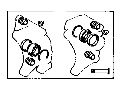 Lexus 04479-24030 Cylinder Kit, Disc Brake, Rear