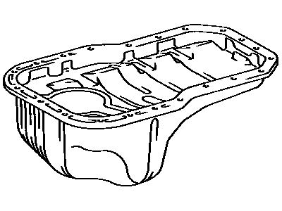 Toyota 12101-62031 Pan Sub-Assembly, Oil