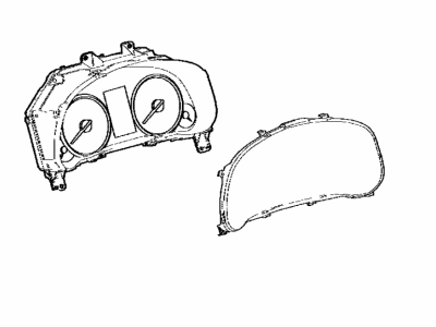 Lexus 83800-4D851 METER ASSY, COMBINAT