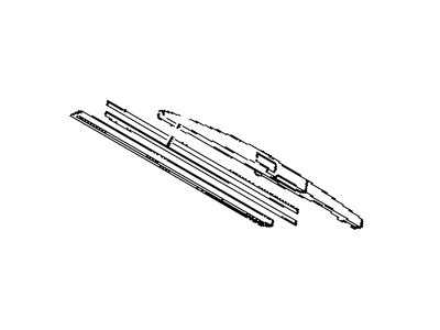 Lexus 85242-48030 Rear Wiper Blade Assembly