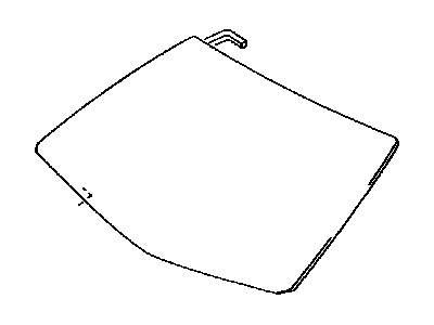 Lexus 56101-0E091 Windshield Glass Sub-Assembly