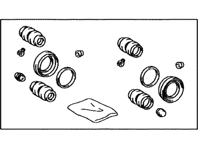 Lexus 04479-48050 Cylinder Kit, Disc Brake, Rear