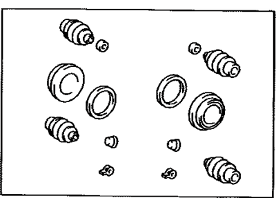 Toyota 04479-48040 Caliper Overhaul Kit
