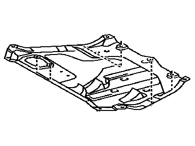 Lexus 51440-48010 Cover Assy, Engine Under