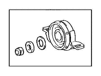 Lexus 37230-49015 Bearing Set, Center