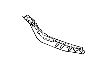 Lexus 57181-48020 Plate, Front Side Member, NO.3 RH