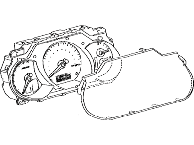 Lexus 83800-48602 Meter Assy, Combination