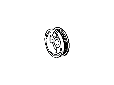 Lexus 13408-0A010 Pulley, Crankshaft