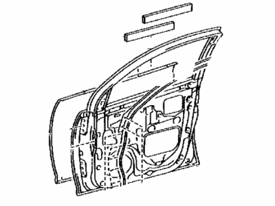 Lexus 67002-0E020 Panel Sub-Assy, Front Door, LH