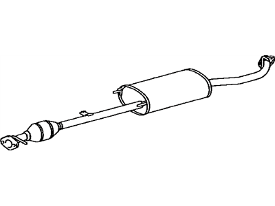 Lexus 17420-0A270 Exhaust Center Pipe Assembly