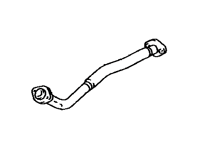 Lexus 17410-31551 Front Exhaust Pipe Assembly
