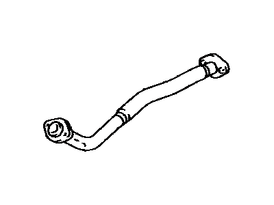 Lexus 17410-31550 Front Exhaust Pipe Assembly