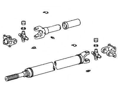 Lexus 37110-6A610 Shaft Assembly, PROPELLE