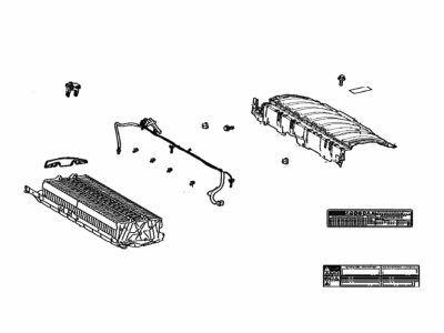Toyota G9510-33110 Battery Assembly, Hv Sup
