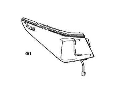 Lexus 81560-33592 LAMP ASSY, RR COMBIN