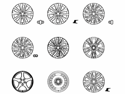 Lexus 42611-33E31 Wheel, Disc