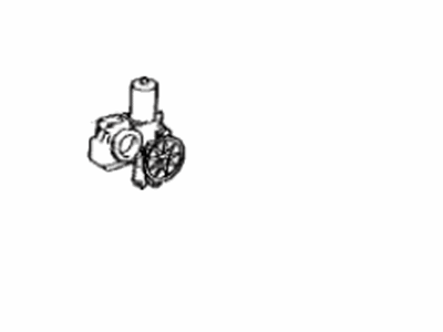 Lexus 85720-06400 Motor Assembly, Power Wi