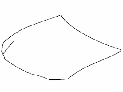 Lexus 53301-06390 Hood Sub-Assembly
