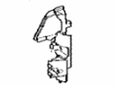 Lexus 16593-0P020 Guide, Radiator Air