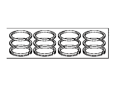 Lexus 13011-28160 Ring Set, Piston