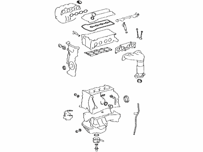 Lexus 04111-28A22 Gasket Kit, Engine Overhaul