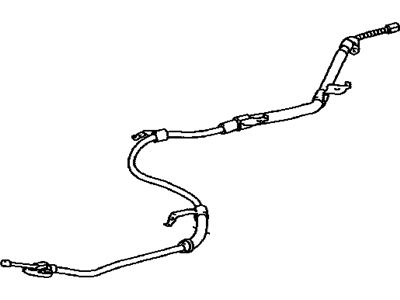 Lexus 46420-75010 Cable Assy, Parking Brake, NO.2