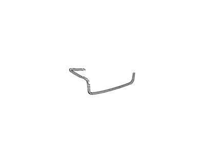 Lexus 64461-50020 Weatherstrip, Luggage Compartment Door