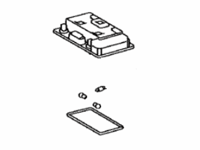 Lexus 81208-50020-B0 Lamp Sub-Assembly, Map