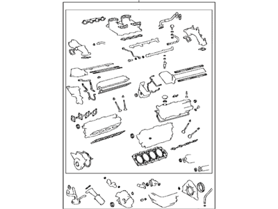 Lexus 04111-50103 Gasket Kit, Engine Overhaul