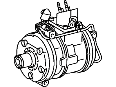 Lexus 88320-50061-84 Compressor Assembly - Re