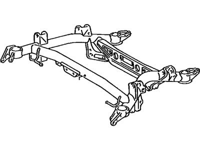 Lexus 51206-40010 Member Sub-Assy, Rear Suspension