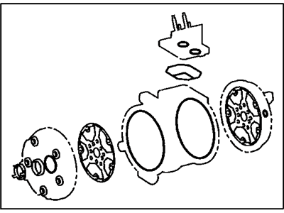 Toyota 88335-30360 Overhaul Gasket Set