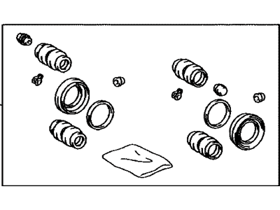 Lexus 04479-0E010 Cylinder Kit, Disc Brake, Rear