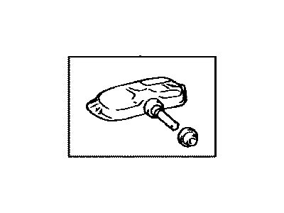 Lexus 42607-0E011 Tire Pressure Monitoring System (Tpms) Sensor