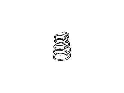 Lexus 48231-0E010 Spring, Coil, Rear