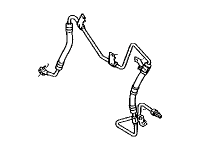 Lexus 44410-0E011 Power Steering Pressure Feed Tube Assembly