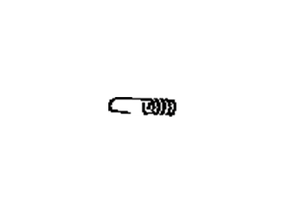 Toyota 90905-A6001 Spring, Tension