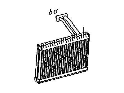 Toyota 88501-33120 EVAPORATOR Sub-Assembly, Cooler