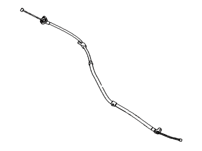 Lexus 46430-33050 Cable Assy, Parking Brake, NO.3