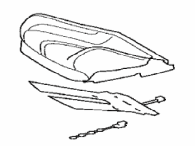 Lexus 71102-30400-C7 SEAT SUB-ASSY, FR LH