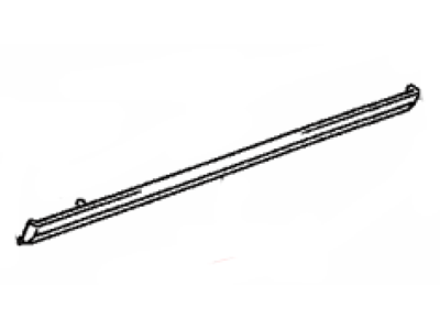 Lexus 75736-24030-A0 Moulding, Front Door Outside, Lower LH