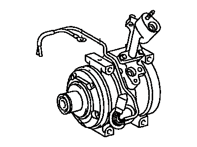 Toyota 88320-48060 Compressor Assy, Cooler