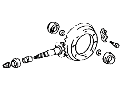 Toyota 41201-80136 Ring & Pinion Gear