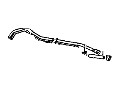 Lexus 77260-48010 Hose, Fuel, NO.1 (For Fuel Tank To Canister Tube)